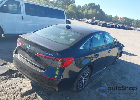 2023 Honda Civic Touring z USA, uszkodzony, nr VIN 2HGFE1F90PH308347